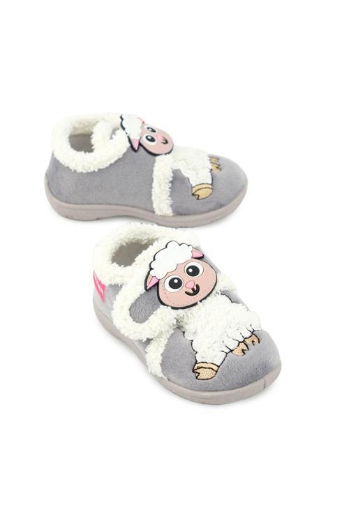 Unisex Çocuk Bebe Cırtlı Ayarlanabilir Günlük Okul Kreş Panduf Ayakkabı