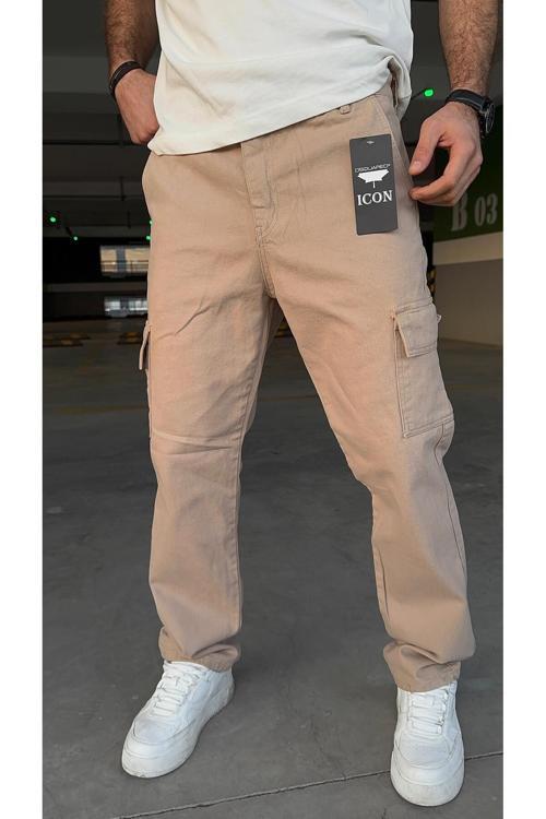 Kargo Baggy Bej Rengi