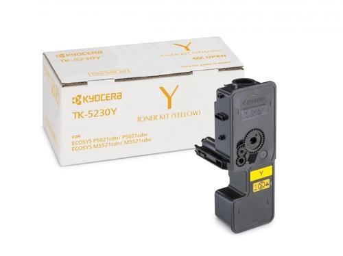 TK-5230Y Yellow Sarı Orjinal Fotokopi Toneri Ecosys M5521cdn-5521cdw P5021cdn-5021cdw 2.200