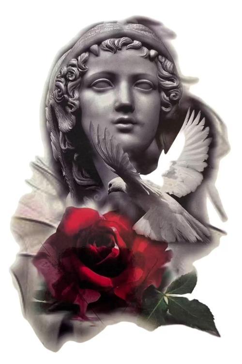 Karışık Figür Geçici Dövme Tattoo