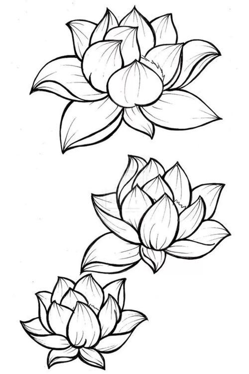 Çiçek Figürlü Geçici Mini Dövme Tattoo