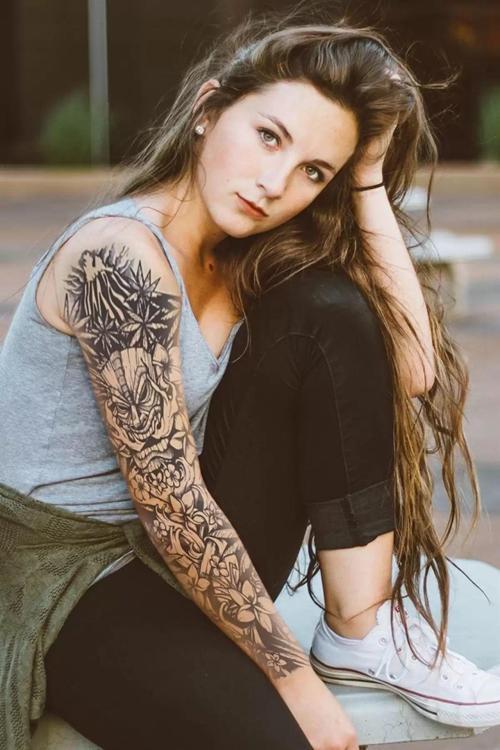 Motifli Geçici Kol Dövme Tattoo