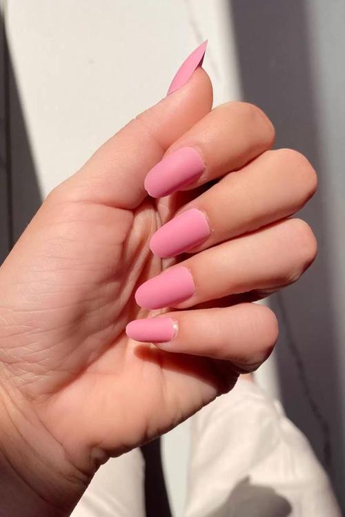 Pembe Renk 24'lü Takma Tırnak Seti