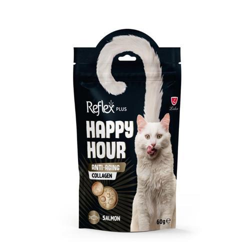 Happy Hour Anti-Aging Collagen Yetişkin Kediler İçin Ödül Maması 60 Gr