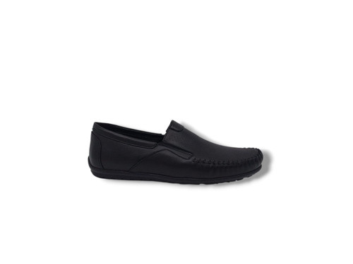 Modesa 269 Erkek Siyah Hakiki Deri Loafer Ayakkabı