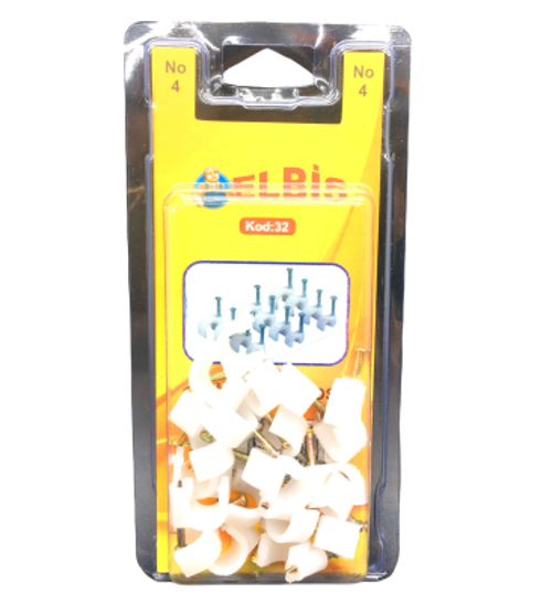 NO-4 ÇELİK ÇİVİLİ KROŞE 