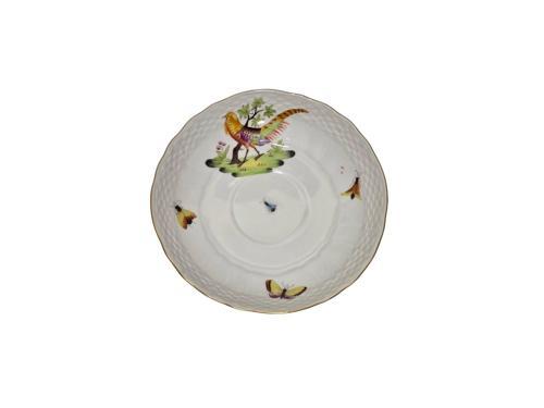 1726-1 El Boyama Porselen Çay Fincan Tabağı