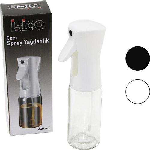 CAM 220ML YAĞDANLIK SPREY SİYAH - BEYAZ PLASTİK BAŞLIK (5060)