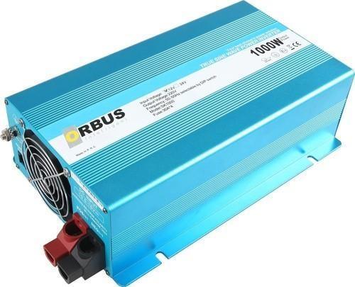 ORBUS 12 VOLT - 1000 WATT TAM SINUS INTELLIGENT INVERTER  GO50608401750