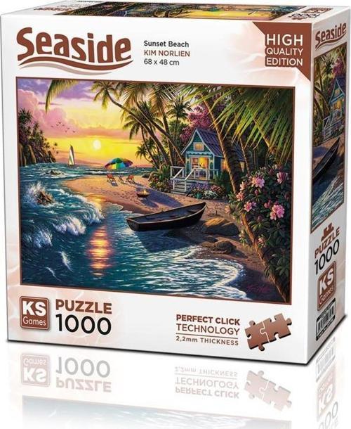Sunset Beach 1000 Parça Puzzle