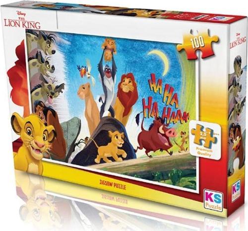 Lion King 100 Parça Puzzle
