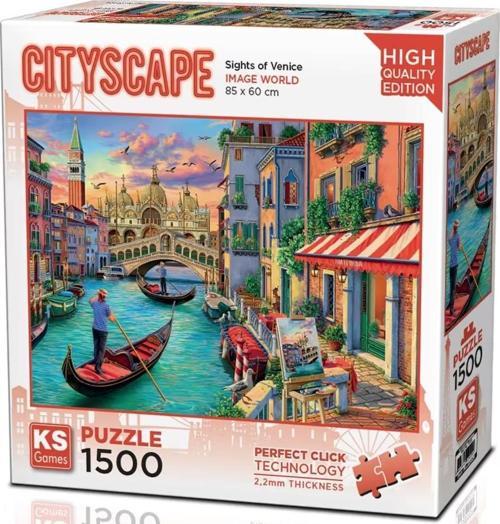 Sights Of Venice 1500 Parça Puzzle