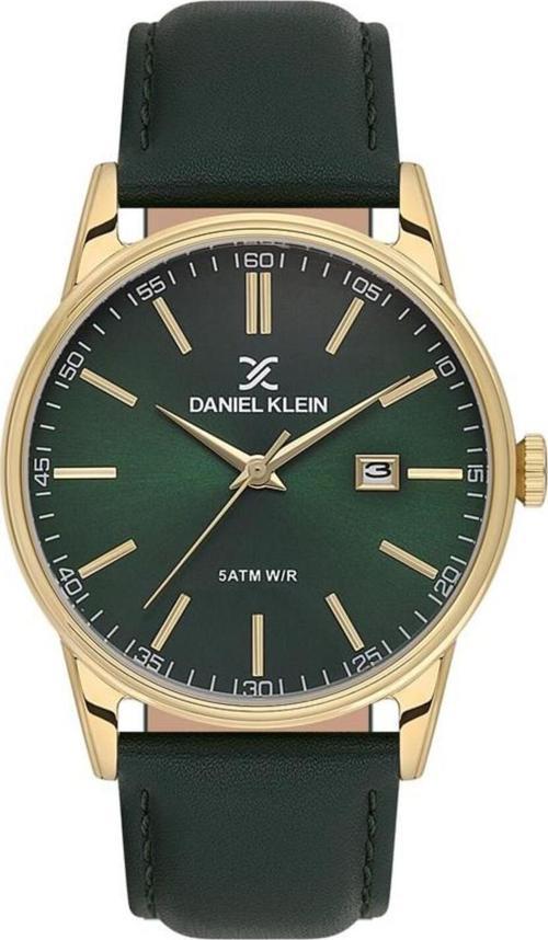 Klasik Yeşil Deri Kordonlu 41 Mm Dk.1.13845 Erkek Kol Saati