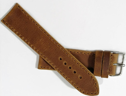 Her Saate Uygun Dumanlı Taba Renk Saat Kordon 22 Mm
