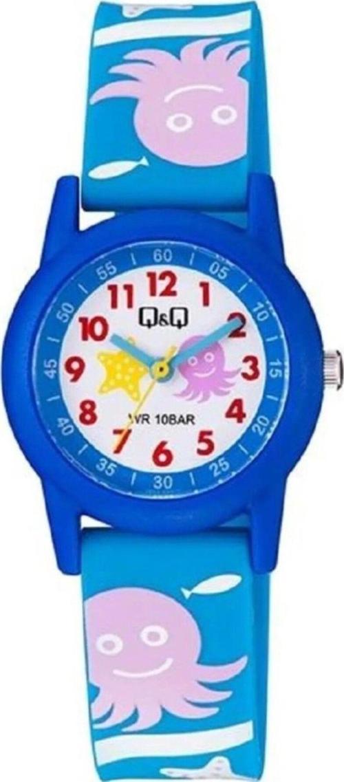 Qq V22A-022Vy Suya Dayanıklı Mavi Çocuk Kol Saati