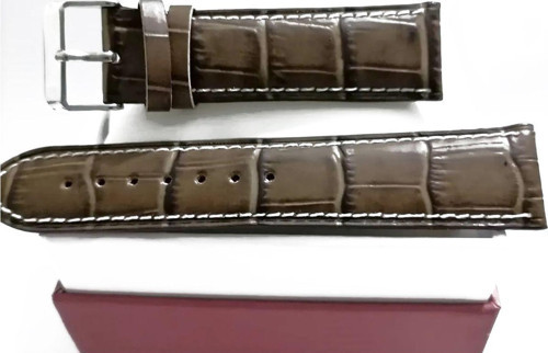 &Her Saate Uyumlu Hakiki Deri Saat Kordonu 22 Mm (43)