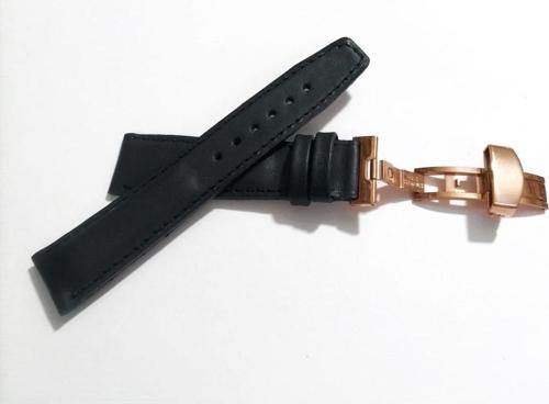 Her Saate Uygun Kelebek Toka 20 Mm Hakiki Deri (243) Rose Toka Siyah
