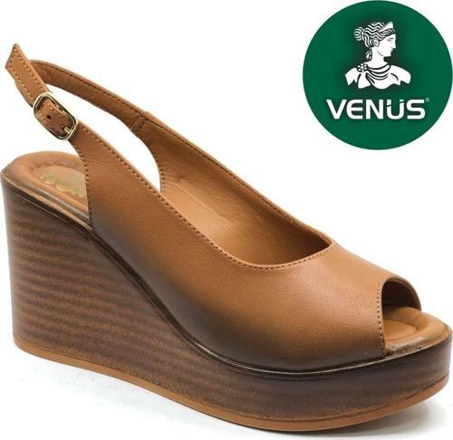 Torik Hakiki Deri Comfort Ortopedik Dolgu Taban Kadın Sandalet