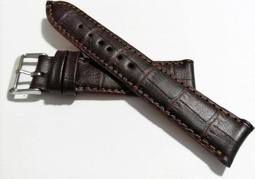&Her Saate Uyumlu Hakiki  Dana  Derisi  Saat Kordonu 20   Mm ( 128 )  Kahverengi