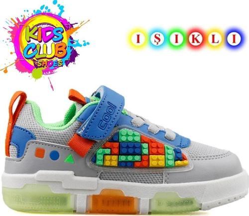 Cool Legos Işıklı Ortopedik Taban Unisex Çocuk Spor Ayakkabı