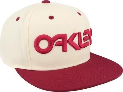 Mark III Flat Brim Şapka FOS901496 1AD Arctic White Iron Red