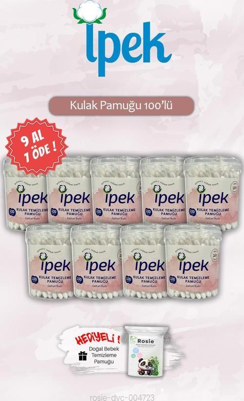 9 AL 7 ÖDE İpek 100'lü Kulak Pamuğu ve ROSIE Hediye