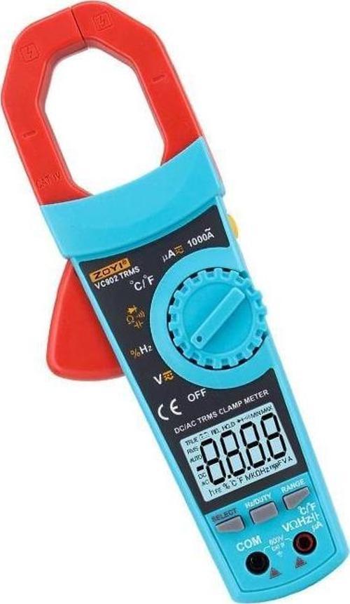 Zoyi VC-902 True RMS Dijital Pensampermetre Ölçüm Cihazı