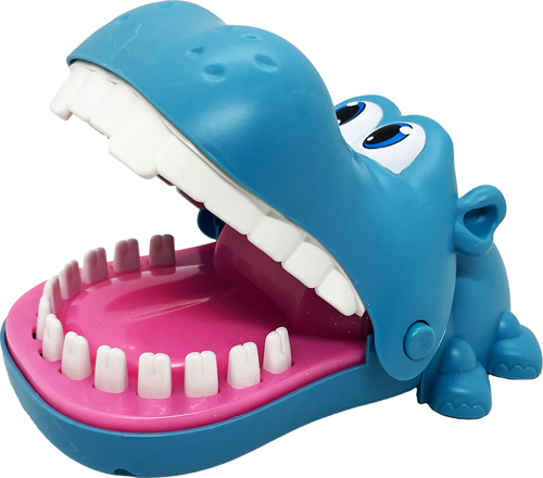 Parmak Isıran Hipopotam