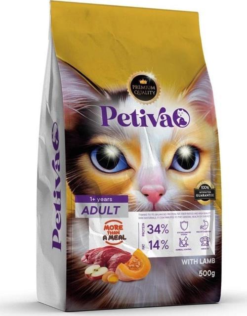Yetişkin Kuzulu Kedi Maması 500 G 5 Adet