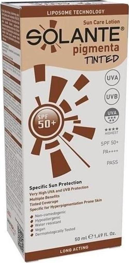 Pigmenta Tinted Güneş Koruyucu Losyon Spf 50 Faktör 50 ml