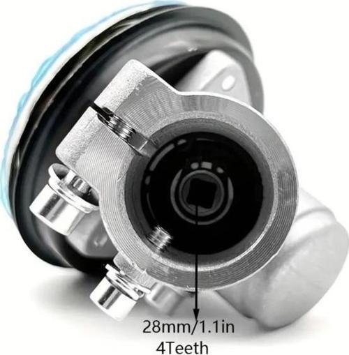 Motorlu Tırpan  Rediktör Kare 28 mm  4T  Tırpan Başlık Yedek Parça Aksesuar