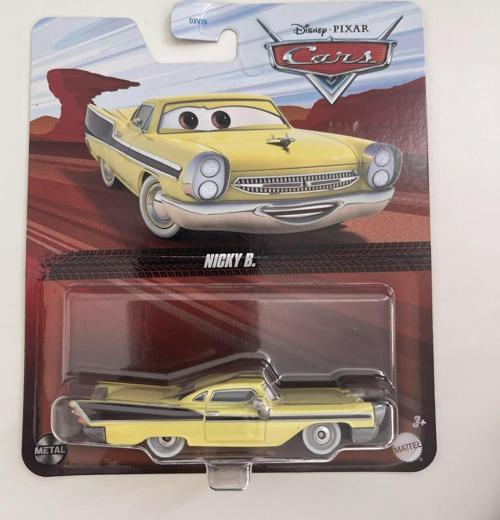 Disney Pixar Cars Nicky B. Diecast Metal Araba Figürü