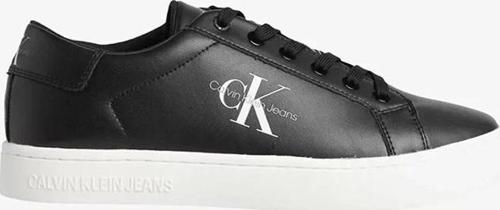 CK Jeans CLASSICCUPLOWLACEUP LTH ML Erkek Siyah Sneaker YM0YM00491-BDS