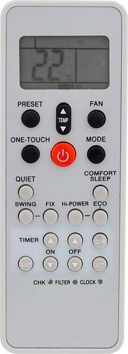 Toshiba Uyumlu WC-L03SE Klima Kumandası
