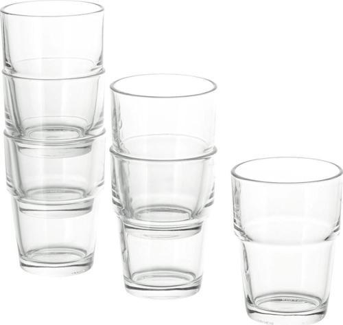 6 Adet Bardak Seti Cam Meridyendukkan 17 Cl, 6 Lı Set Su-Meşrubat Bardağı