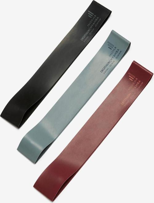 Domyos Mini Pilates Bandı Seti X3 - 5/6/7 Kg - Kauçuk