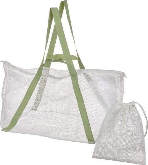 Dajlien Çanta,  Beyaz, 50X36X39 Cm/40 Lt Plaj Spor Çantası