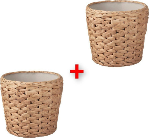 2 Adet Saksı Bitki Saksısı Yükseklik 13 Cm İkea 2'Li Set Çiçek Saksısı Dış Çap 15 Cm