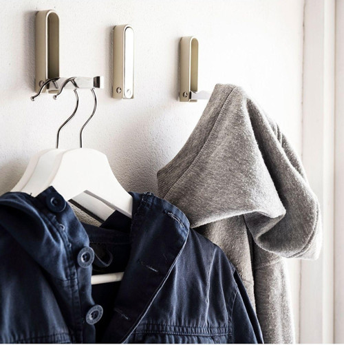 3 Adet Duvar Askısı Derinlik: 8.5 Cm İkea 3 Lü Set Katlanır Duvar Kancası Metal Kanca Katlanabilir