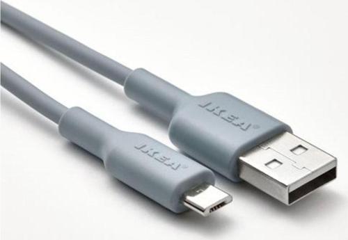 Micro Usb Şarj Kablosu, Usb Kablo, Açık Mavi, 1 M, 1 A, 480 Mbps Veri Iletimi, Çok Esnek