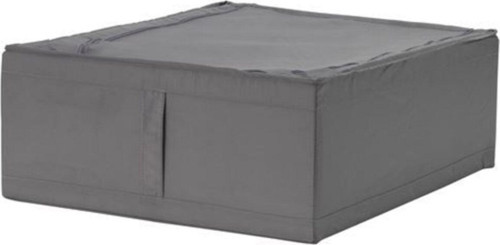 44X55X19 Cm Katlanabilir Saklama Kutusu Hurç Ölçü Gri-Düzenleme Kutusu