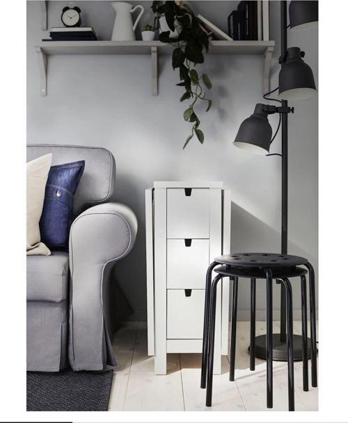 Tabure, Siyah Genişlik 40Cm Siyah Renk Yuvarlak Marius Tabure 10135659