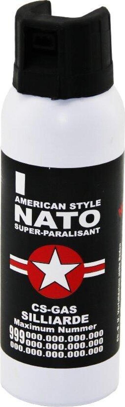 AMERICAN STYLE NATO  BİBER GAZI  SPREY 75ML KENDİNİ SAVUNMA AMAÇLI KULLANIM PEPPER SPRAY - SELF DEFENCE (5060)