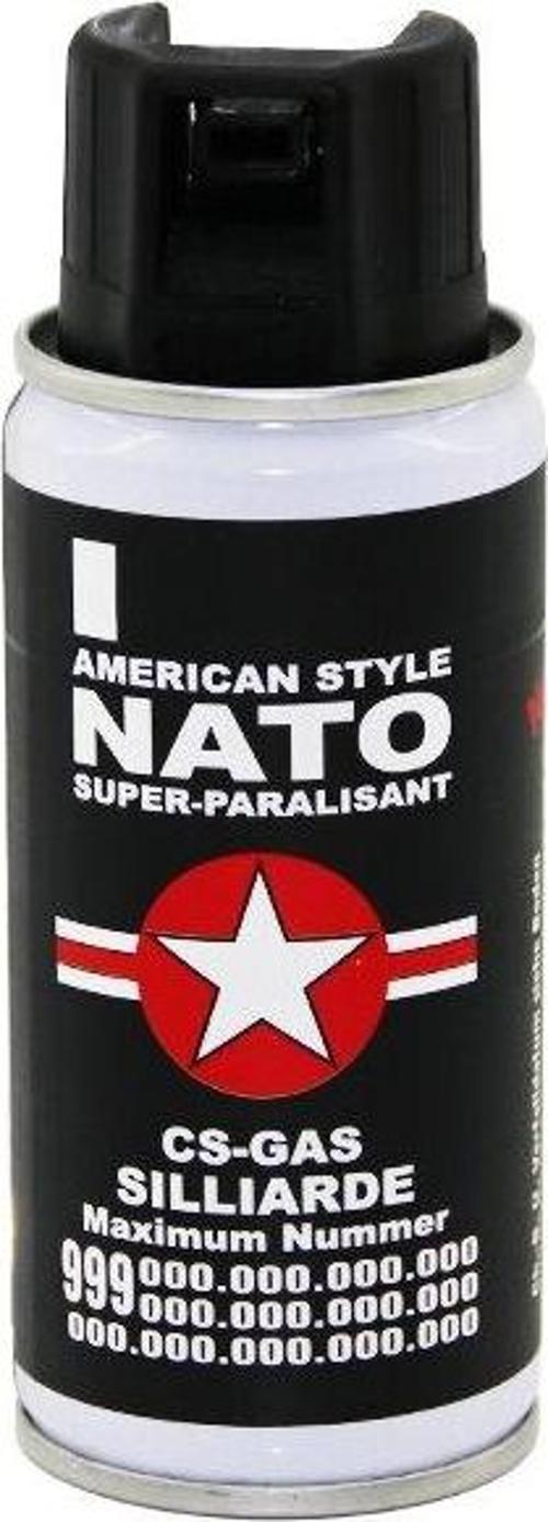 AMERICAN STYLE NATO 50 ML BİBER GAZISPREY KENDİNİ SAVUNMA AMAÇLI KULLANIM PEPPER SPRAY - SELF DEFENCE (5060)