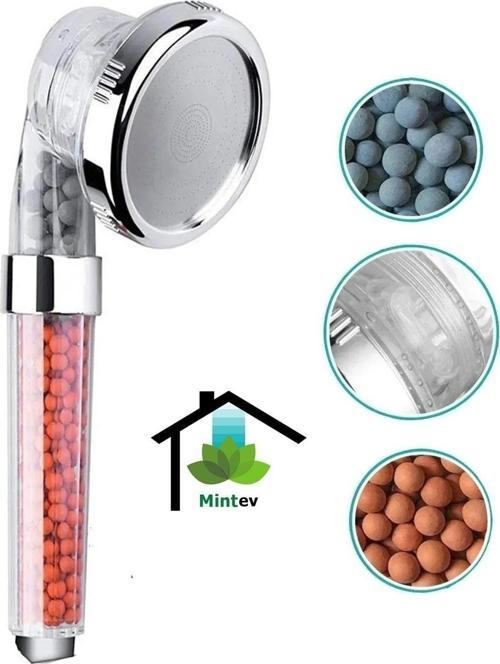 Filtreli Arıtmalı Su Tasarruflu Boncuklu Eco Duş Başlığı