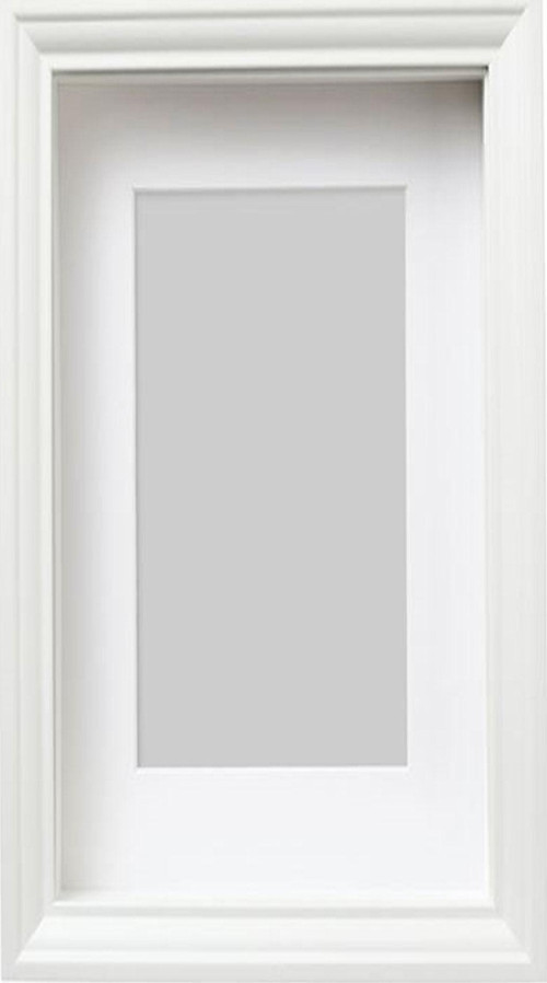 Vastanhed Çerçeve, Beyaz 20X25 Cm Yapay Çiçek Için Dekoratif