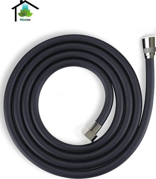 Siyah Pvc Malzeme Ultra Dayanıklı Kırılmaz Patlamaz Kaliteli Banyo Duş Hortumu