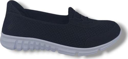 2555 Kadın Siyah Spor Babet Ayakkabı