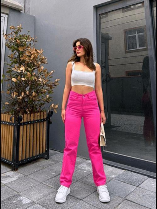 Straight Fit Kadın Jean Şık Kesim