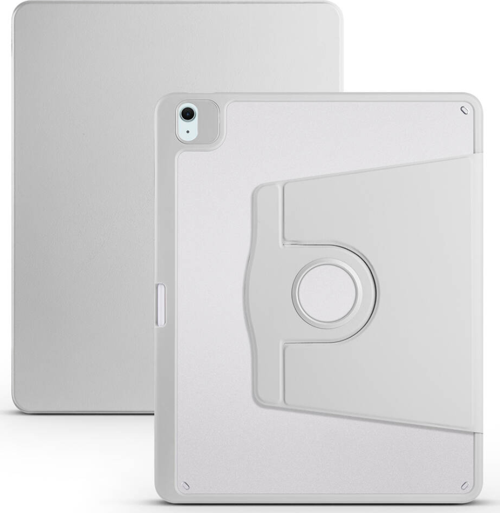 iPad Air 13 inç 2024 360 Derece Dönebilen Standlı Pino iPad Tablet Kılıfı